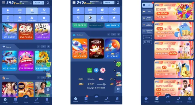 345E Games and rewards