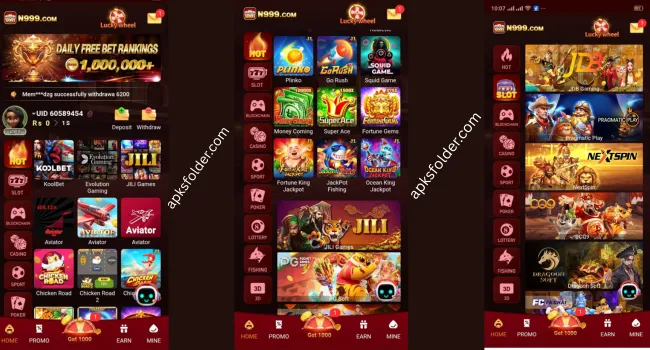 N999 Game Bonuses And Rewards