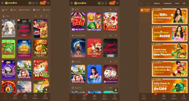 Shah Spin Game image bonuses And rewards