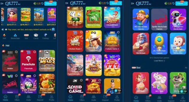 QK777 Bet Game Download Logo