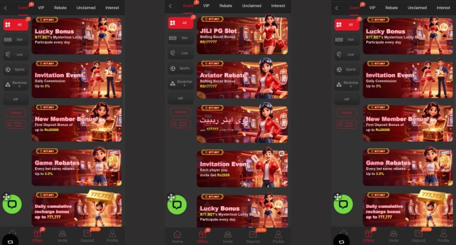 B77 Bet Game Logo Picture rewards