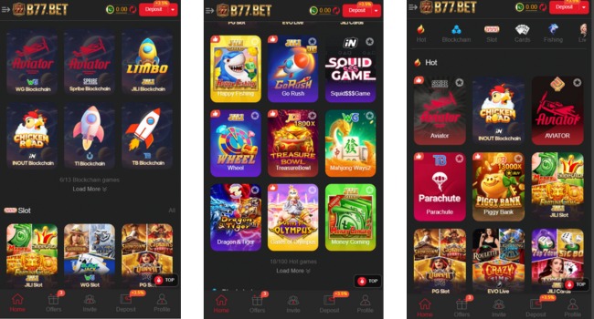 B77 Bet Game Logo Picture